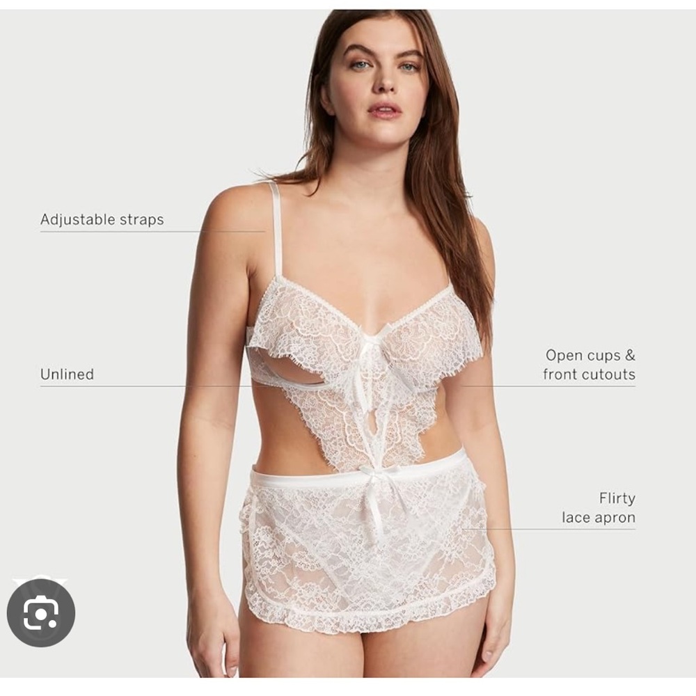 Victoria’s Secret White Teddy